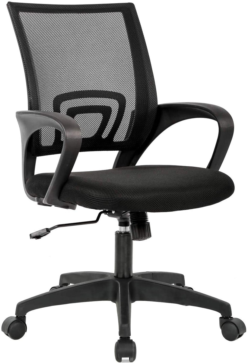 Office Chair Computer Desk Chair Gaming - Ergonomic Mid Back Cushion L –  TreeLen