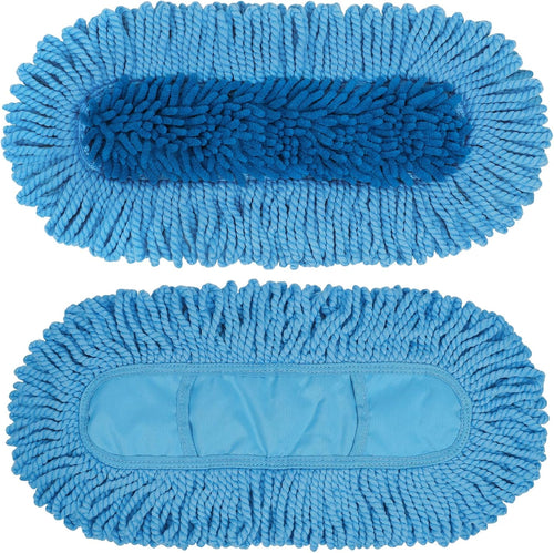 2 Pack Dust Mop Replacement Head for Floor Duster Compatible with O-Cedar Hardwood Floor 'N Baseboard Dust Mop