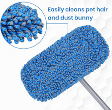 Load image into Gallery viewer, Dust Mop for Hardwood Floors Wet &amp; Dry Mops for Catching Pet Hair and Dust Bunny Microfiber Flat Mops with 57&quot; Long Handle for Vinyl, Wood, Tile, Laminate Flooring