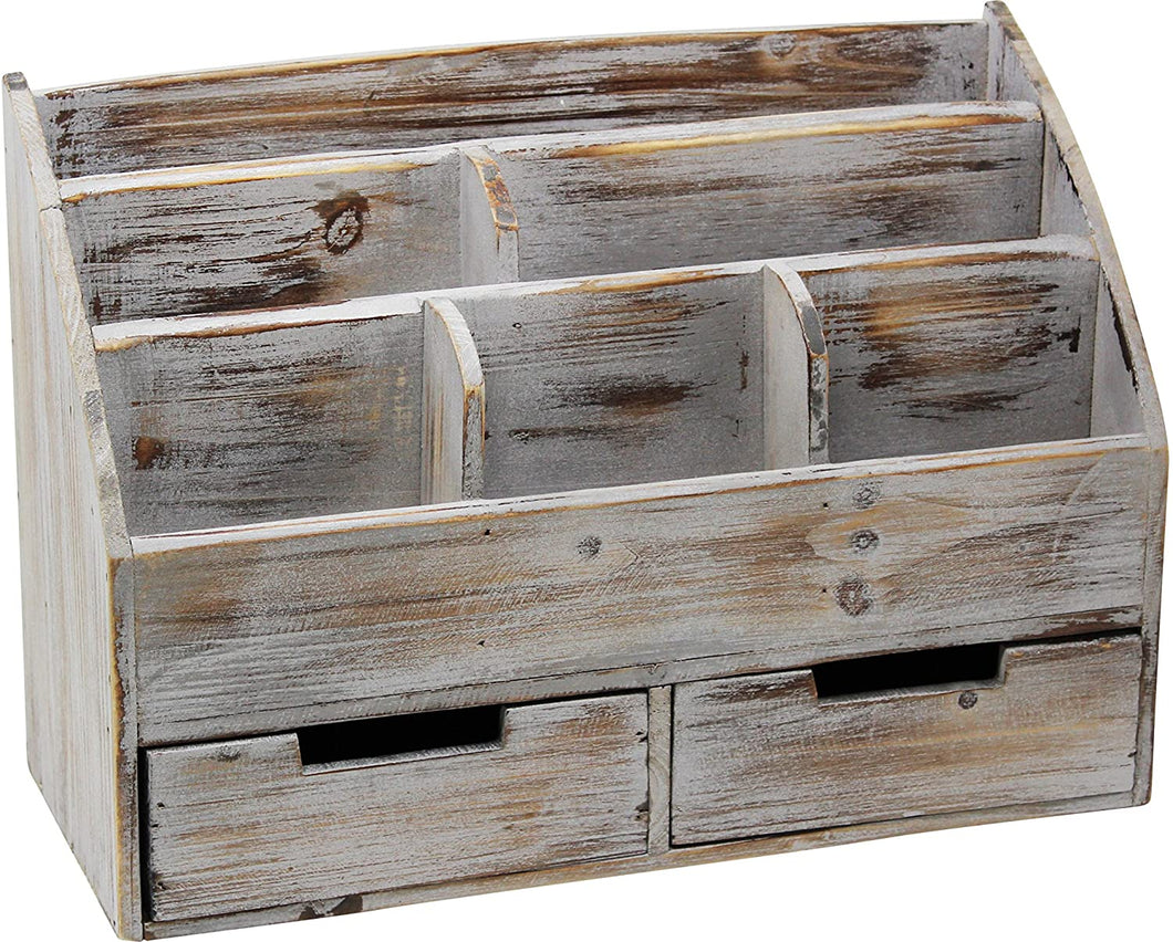 Solid Wood Desktop Organizer Small Organizer – RusticReach