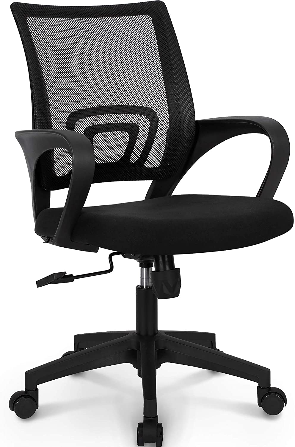 Ergonomic Mid Back Office Chair, Mesh Desk Computer Chair with