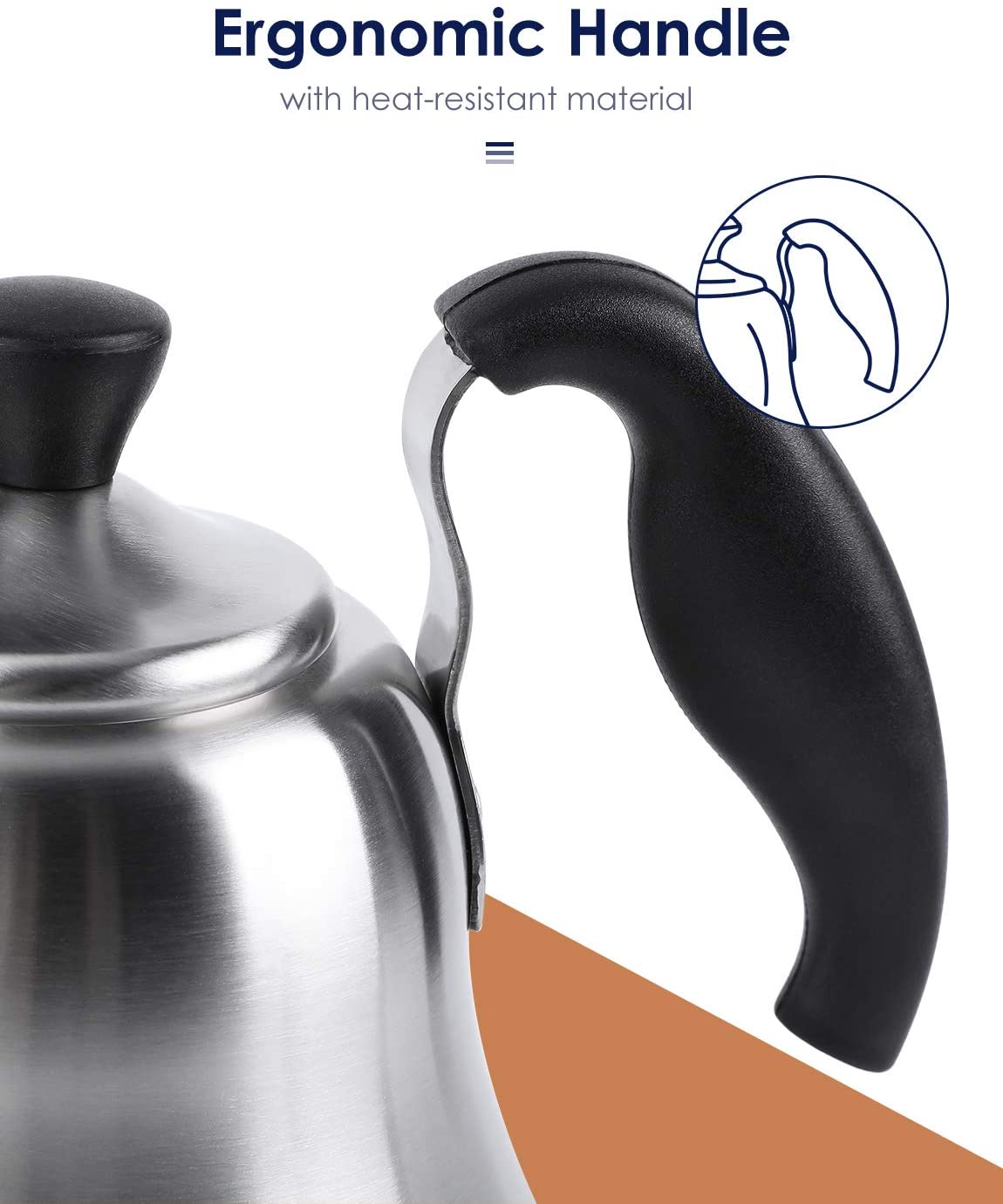 350ml Steel Color Pour Over Stainless Steel Portable Tea Camping Coffee  Kettle - China Hand Drip Kettle Coffee Kettle and Pour Over Goose Neck Coffee  Kettle price